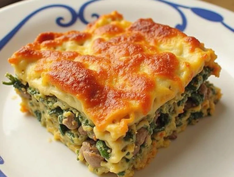 Italian beef lasagna