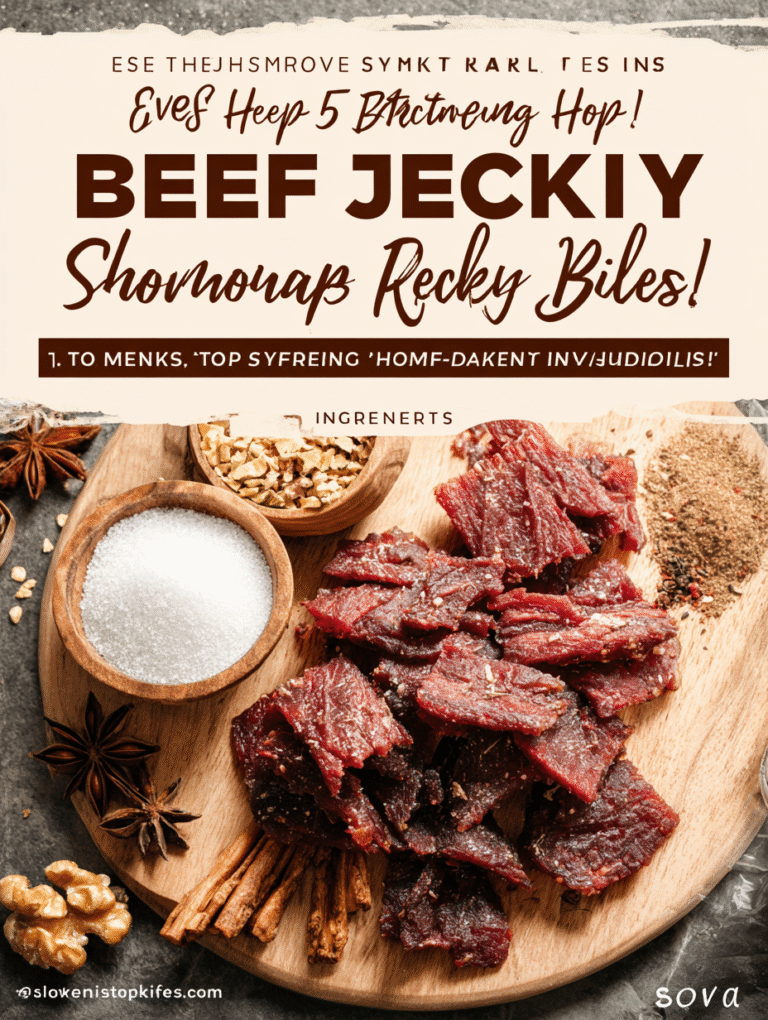 Beef Jerky Recipe