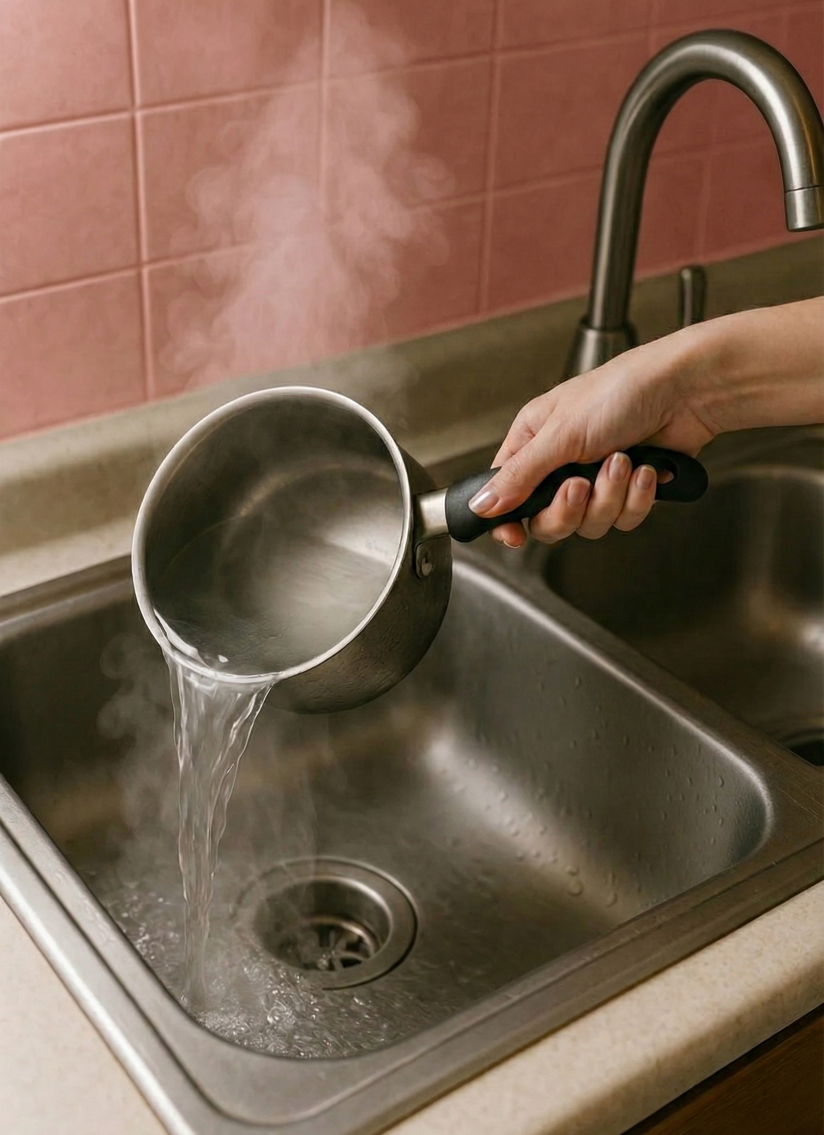 Gli idraulici emettono un avvertimento: questa abitudine quotidiana della cucina potrebbe danneggiare la tua casa senza che tu lo sappia.